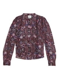 MARANT ÉTOILE Noeline Blouse | Purple | FARFETCH at Farfetch